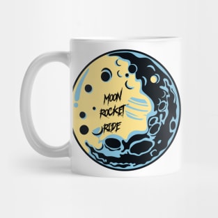 Moon Rocket Ride Moon Landing Mug